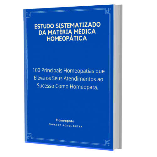 Imagem 3D do E-book do Estudo Sistematizado da Matéria Médica Homeopática